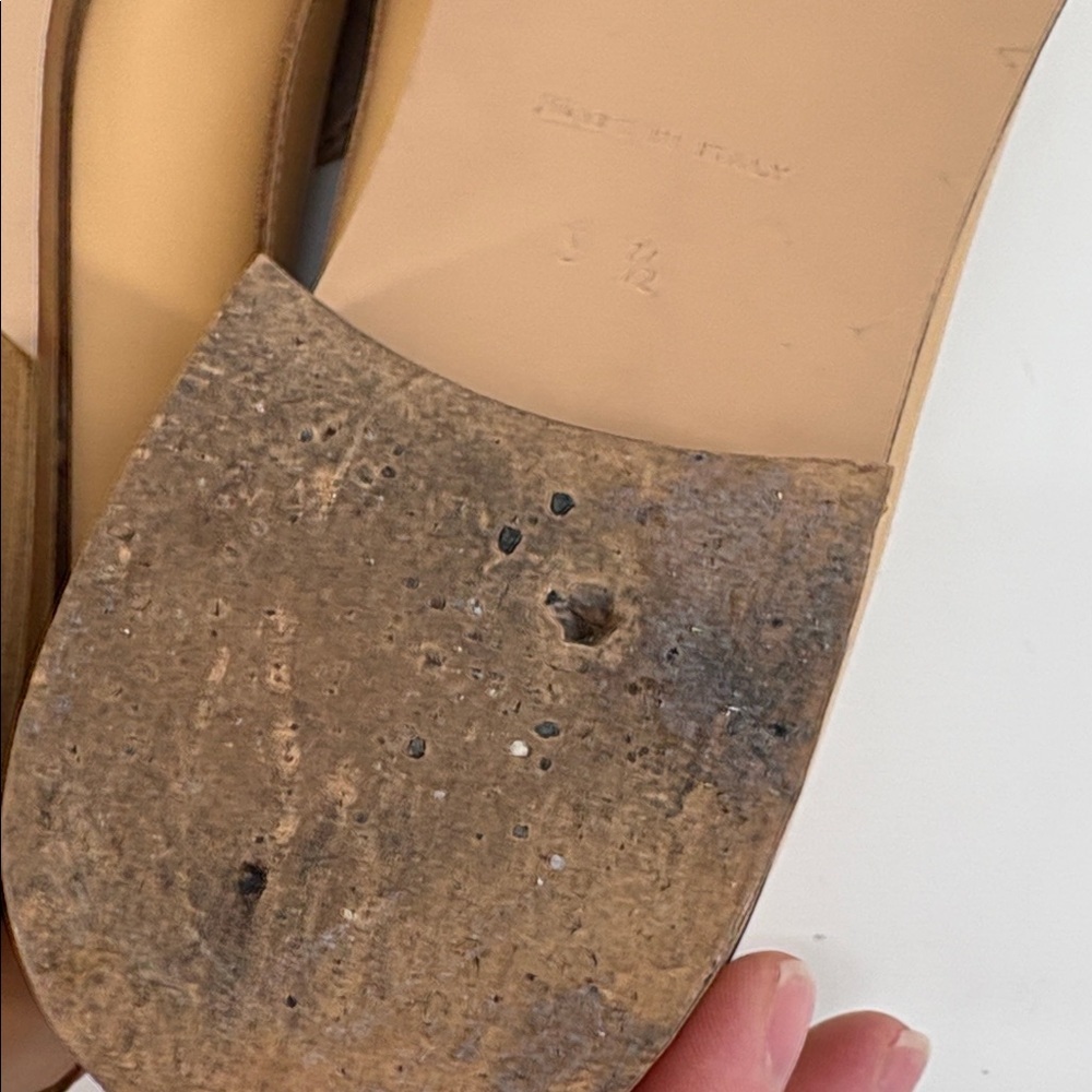 Everlane Womens Tan Yellow Modern Loafer Leather Italian Size 9 1/2 - Picture 13 of 13